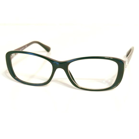 Vogue Accessories - Vogue Eyeglasses Frames VO 2842-B W44 Black Silver Square Full Rim 51-16-135